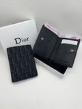 Jacquard Vertical Bi-Fold Wallet – Premium Edition