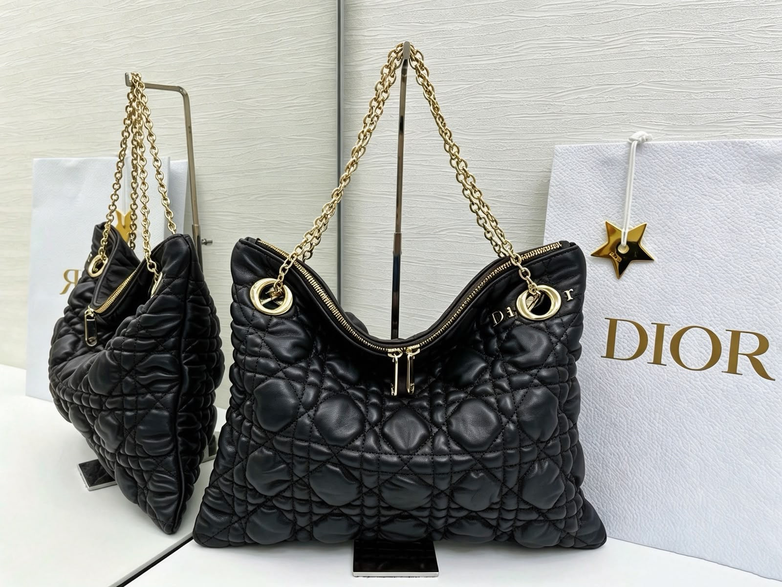 Dior Toujours Medium Shoulder Bag (38cm Quilted Leather)