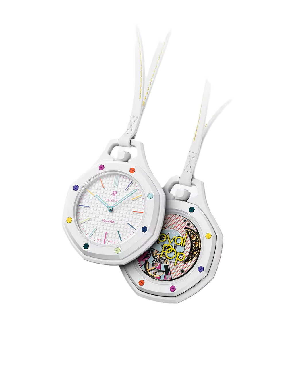 Royal Pop Octagon Automatic Pendant Watch (Super Master Edition)