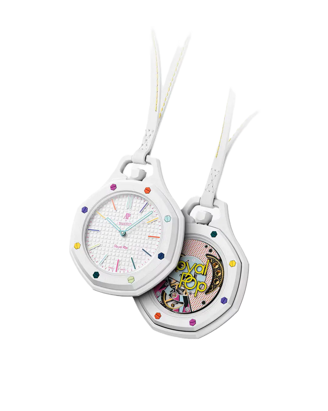 Royal Pop Octagon Automatic Pendant Watch (Super Master Edition)