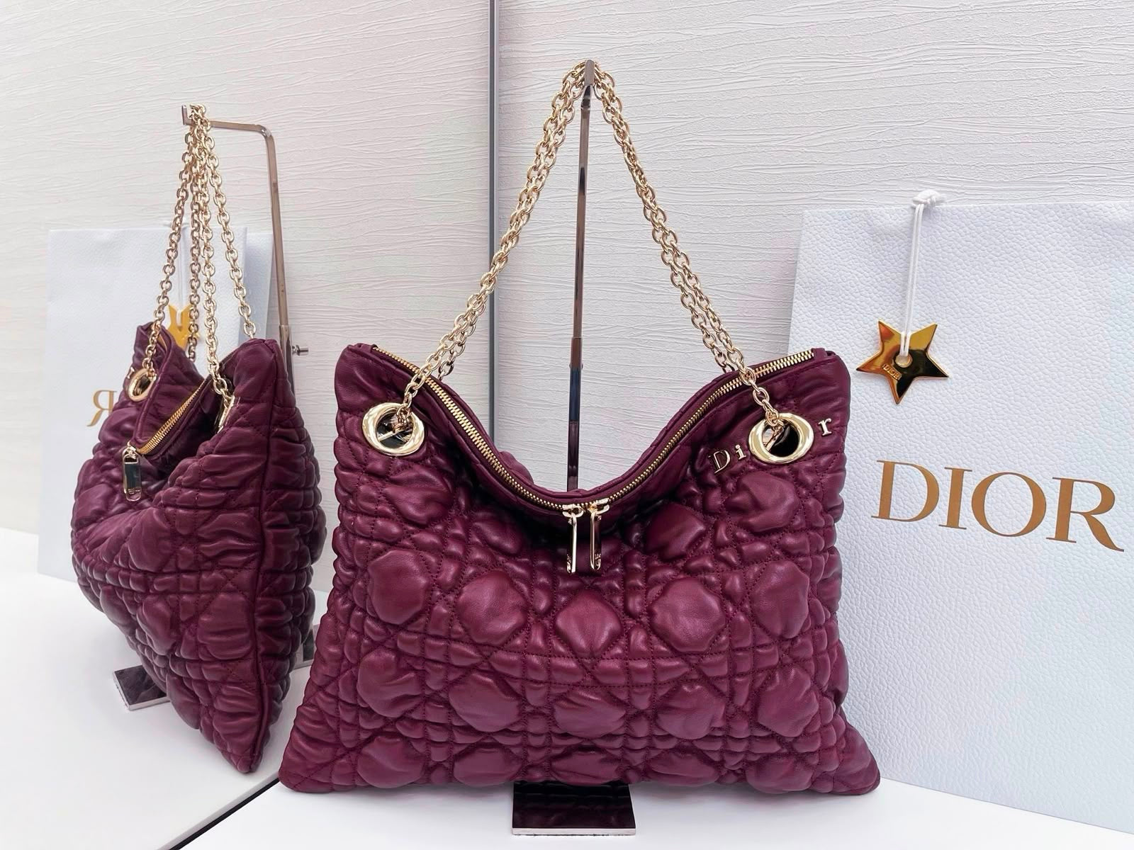 Dior Toujours Medium Shoulder Bag (38cm Quilted Leather)