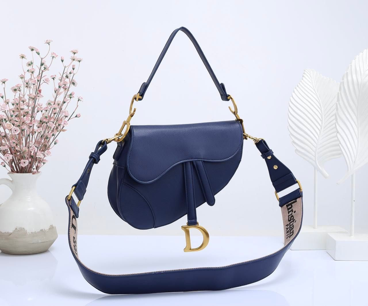 Vintage Equestrian Saddle Bag  Premium Edition