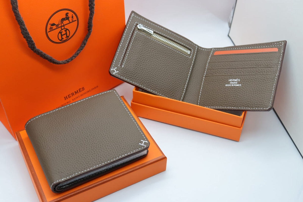 Zip-Pocket Bifold Wallets