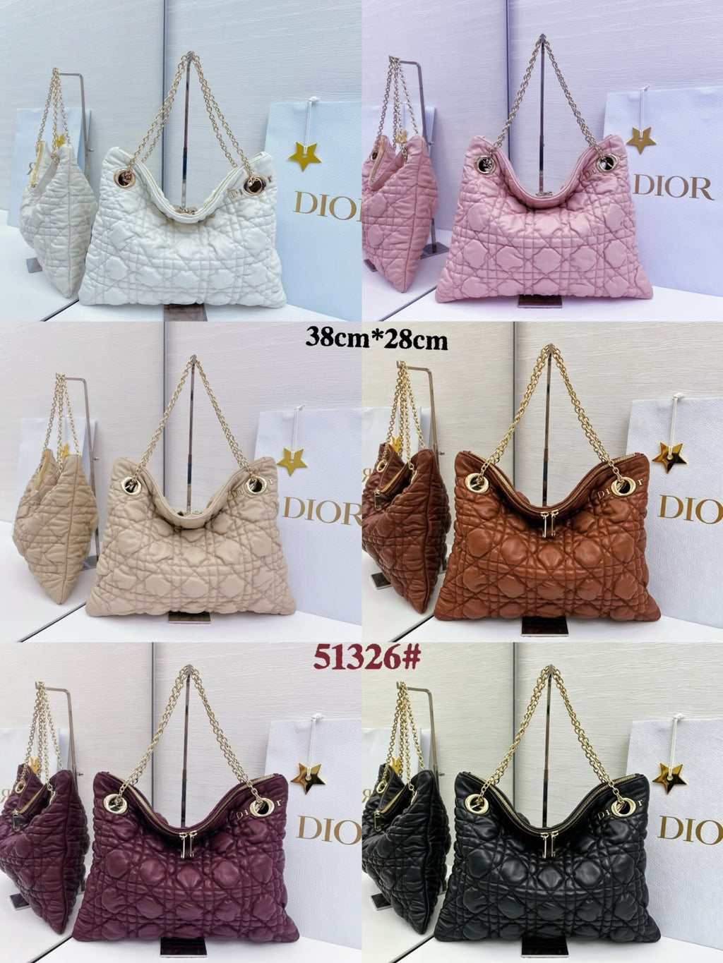 Dior Toujours Medium Shoulder Bag (38cm Quilted Leather)