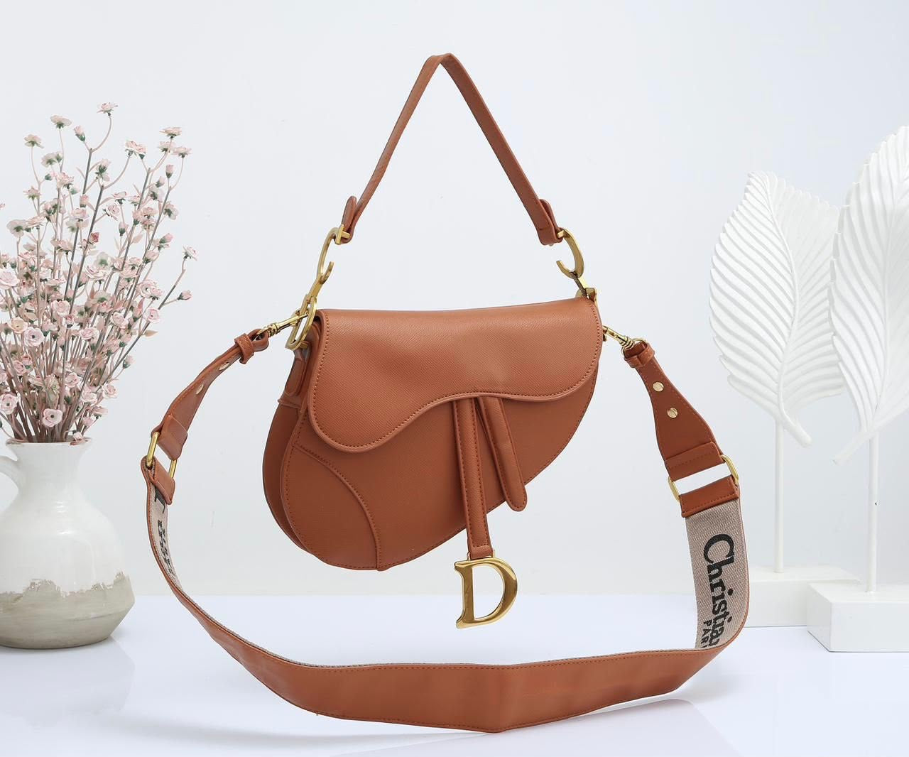 Vintage Equestrian Saddle Bag  Premium Edition
