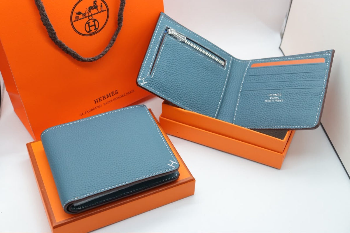 Zip-Pocket Bifold Wallets