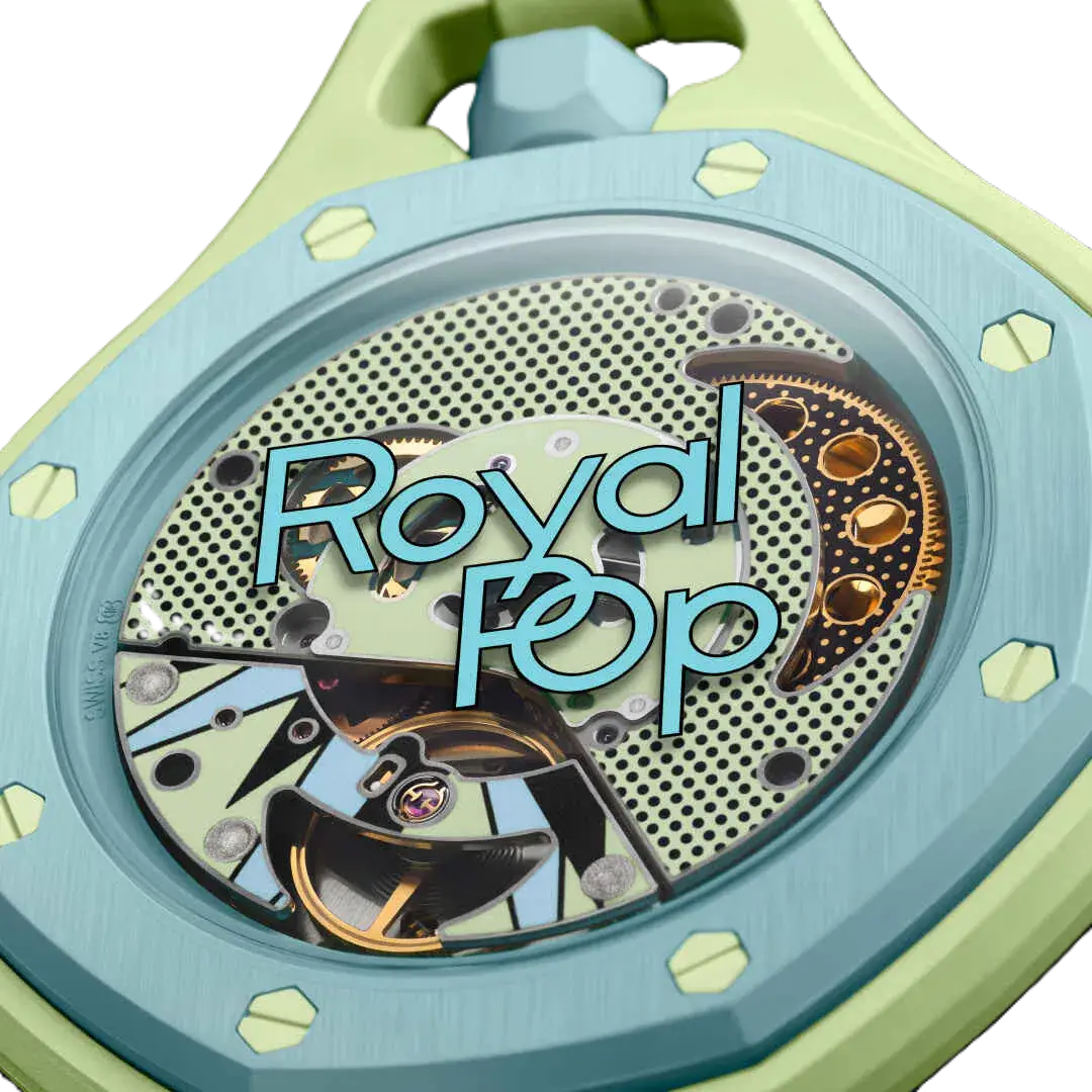 Royal Pop Octagon Automatic Pendant Watch (Super Master Edition)