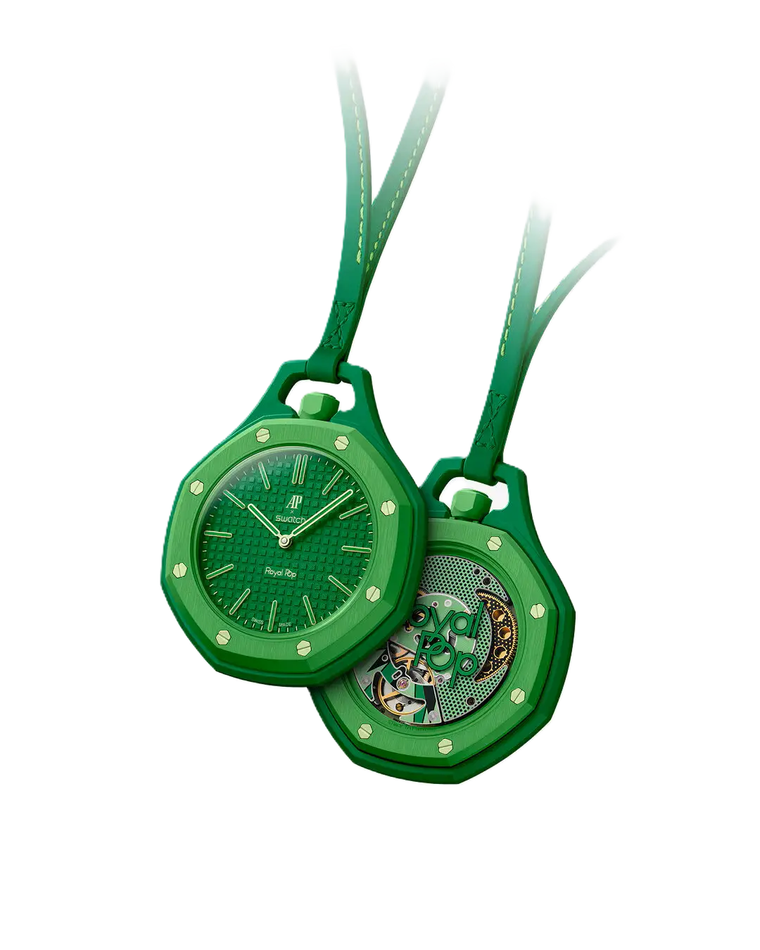 Royal Pop Octagon Automatic Pendant Watch (Super Master Edition)