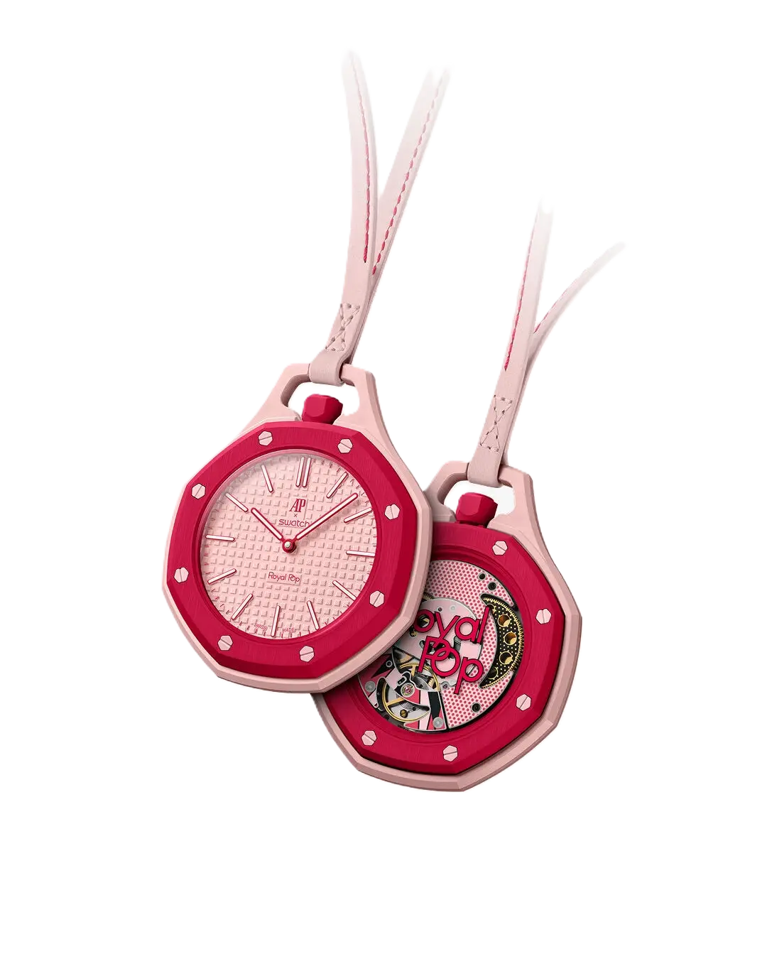 Royal Pop Octagon Automatic Pendant Watch (Super Master Edition)