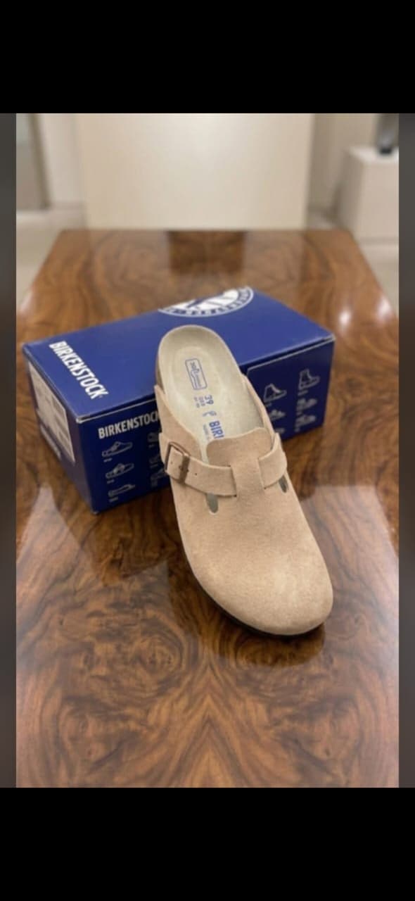 Birkenstock Boston Suede Clog – Soft Footbed